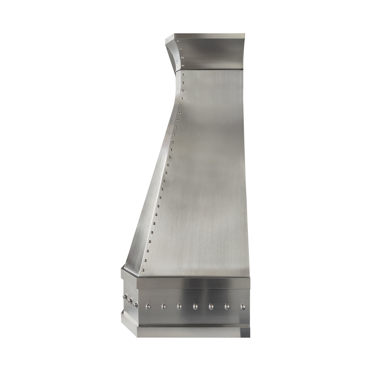 USA Modern Stainless Steel Exhaust Hood Featuring Artisan Rivets URHS-194