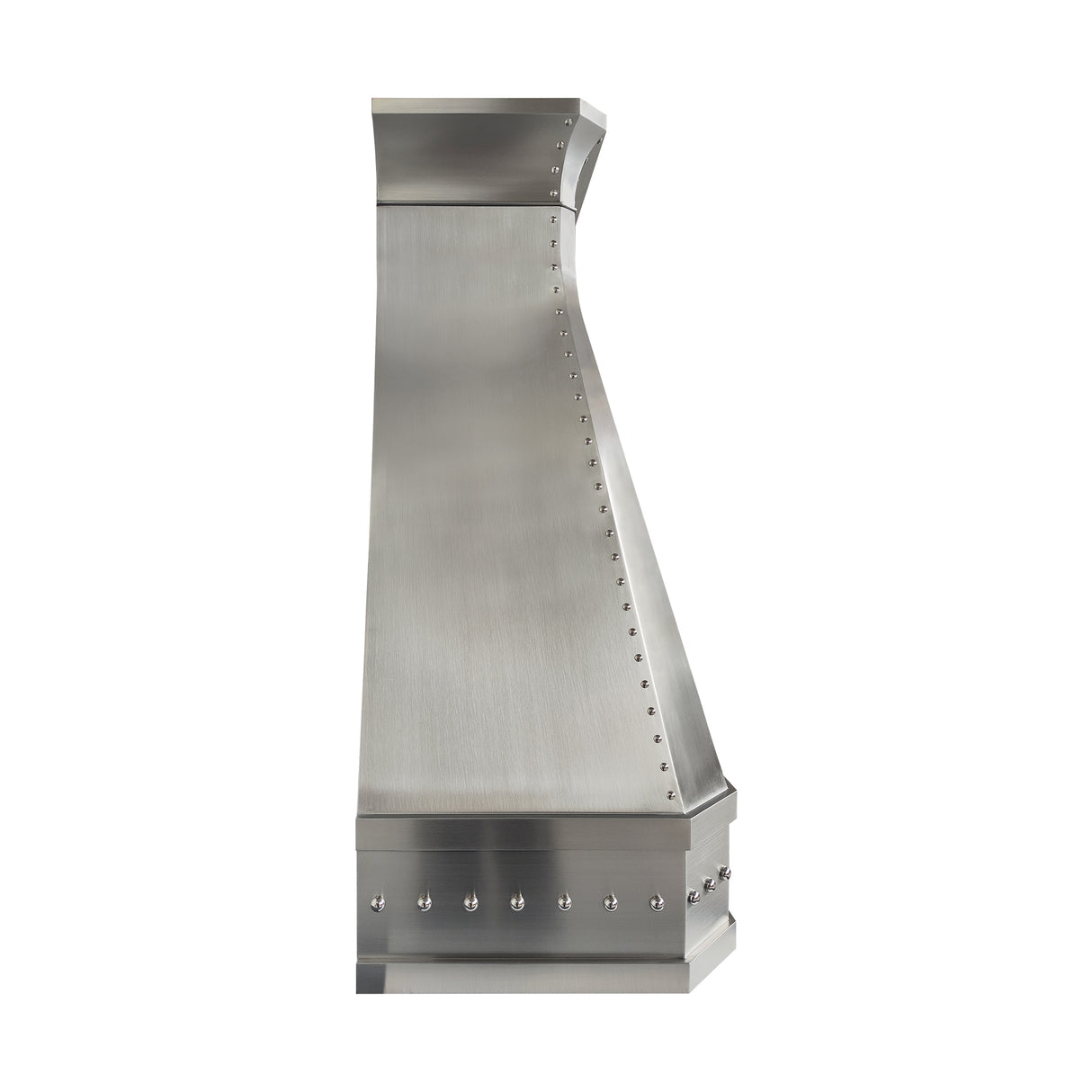 USA Modern Stainless Steel Exhaust Hood Featuring Artisan Rivets URHS-194