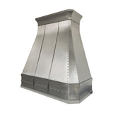 USA Modern Stainless Steel Exhaust Hood Featuring Artisan Rivets URHS-194