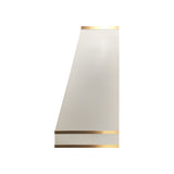 USA Modern Stainless Steel Exhaust Hood with Artisan Decorating URHS-166