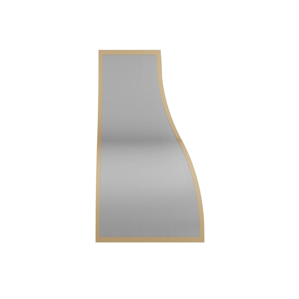 USA Modern Stainless Steel Exhaust Hood with Handmade Brass Straps URHS-252