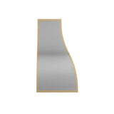 USA Modern Stainless Steel Exhaust Hood with Handmade Brass Straps URHS-252