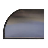 USA Modern Stainless Steel Kitchen Hood Featuring Artisan Straps USHS-134