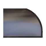 USA Modern Stainless Steel Kitchen Hood Featuring Artisan Straps USHS-134