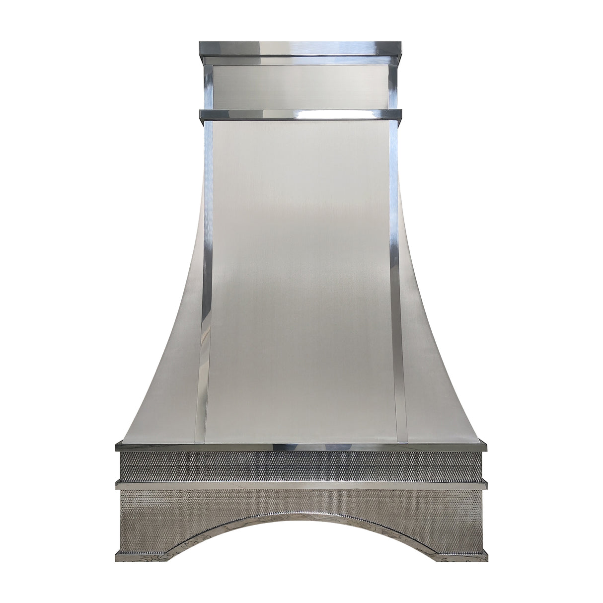 USA Modern Stainless Steel Kitchen Hood with Artisan Apron URHS-176