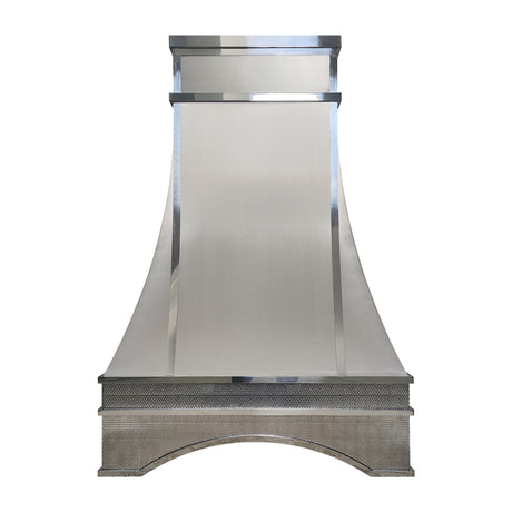 USA Modern Stainless Steel Kitchen Hood with Artisan Apron URHS-176