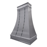 USA Modern Stainless Steel Vent Hood with Polished Straps URHS-125