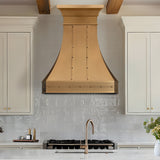 USA New York Luxury Handcrafted Brass Vent Hood URHB-58