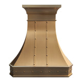 USA New York Luxury Handcrafted Brass Vent Hood URHB-58