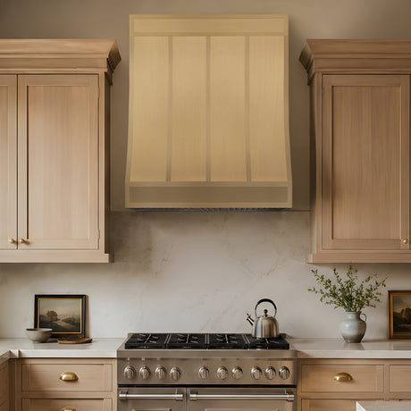 USA New York Modern Custom Brass Range Hood URHB-57