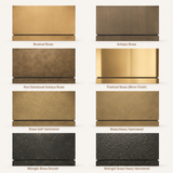 USA Non-directional Brass Custom Stove Hood with Artisan Box Shaped URHB-110
