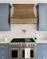 USA Premium Custom Brass Stove Hood URHB-59