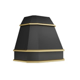USA Texas Custom Black Stainless Steel Stove Hood URHS-233