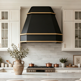 USA Texas Custom Black Stainless Steel Stove Hood URHS-233