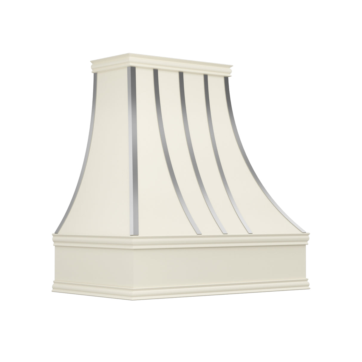 USA White Custom Stainless Steel Vent Hood URHS-203