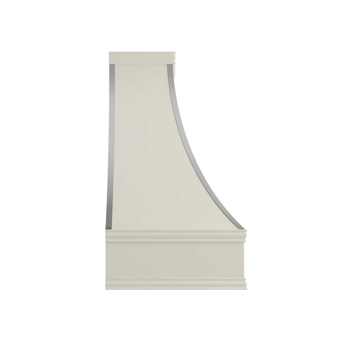 USA White Custom Stainless Steel Vent Hood URHS-203