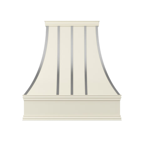 USA White Custom Stainless Steel Vent Hood URHS-203