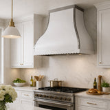 USA White Designer Custom Stainless Steel Vent Hood URHS-196