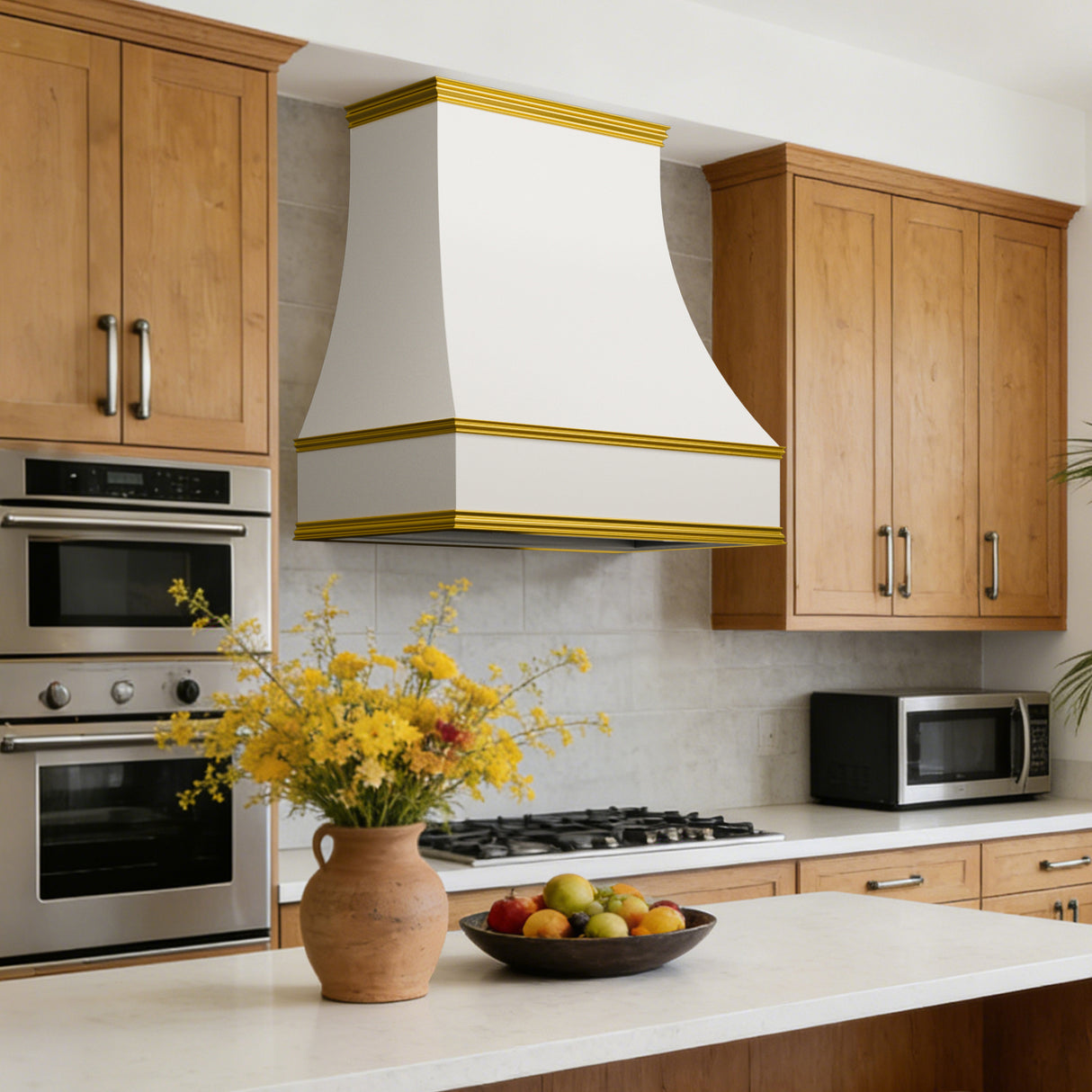 USA White Designer Stainless Steel Exhaust Hood URHS-181