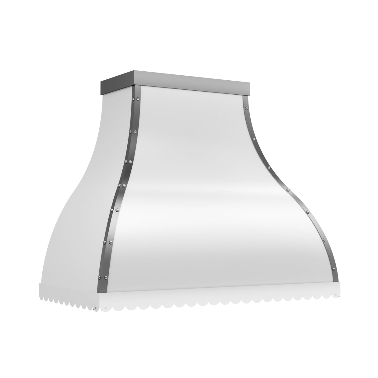 USA White Designer Custom Stainless Steel Vent Hood URHS-196