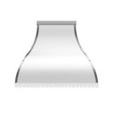 USA White Designer Custom Stainless Steel Vent Hood URHS-196