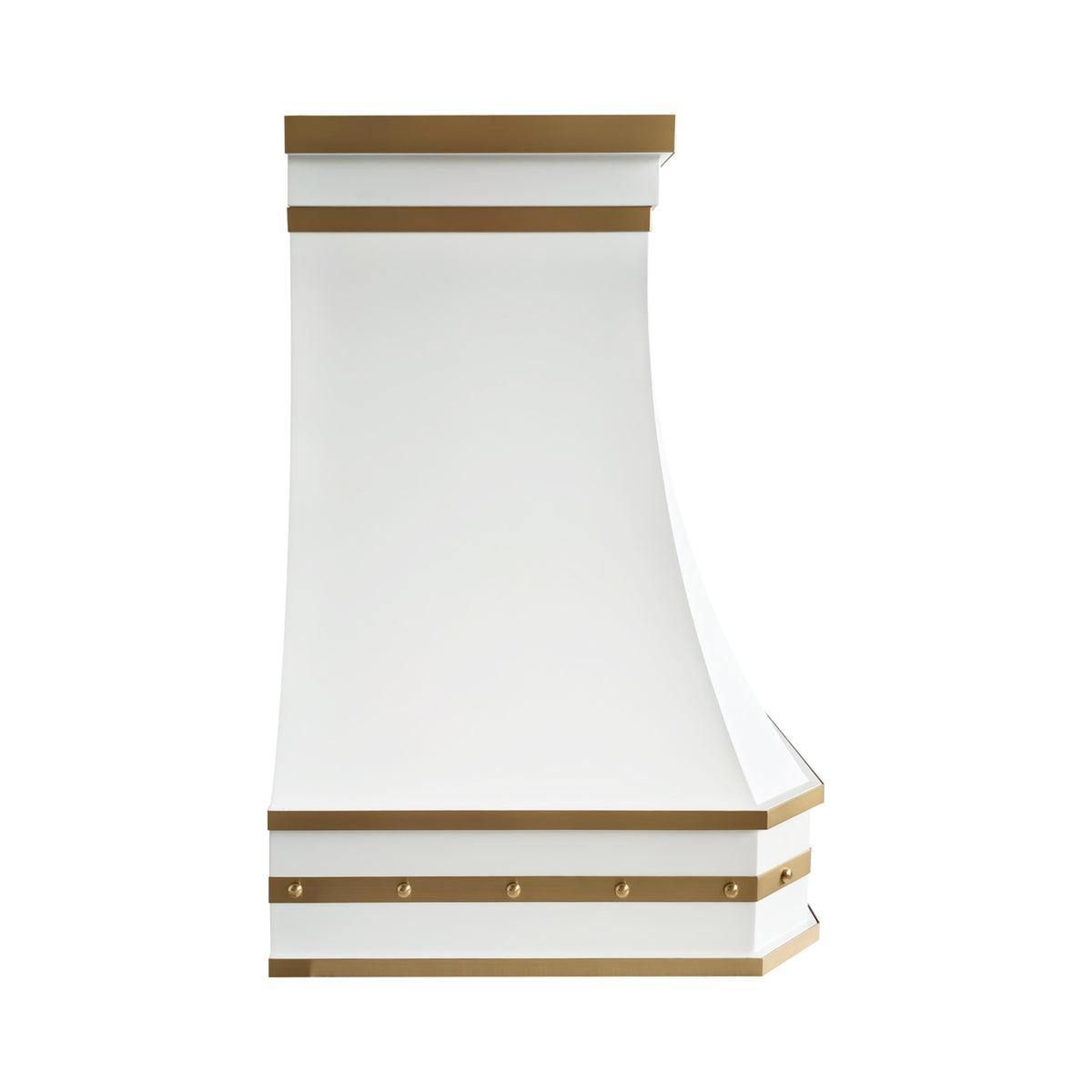 USA White Luxury Handcrafted Stainless Steel Range Hood URHS-263