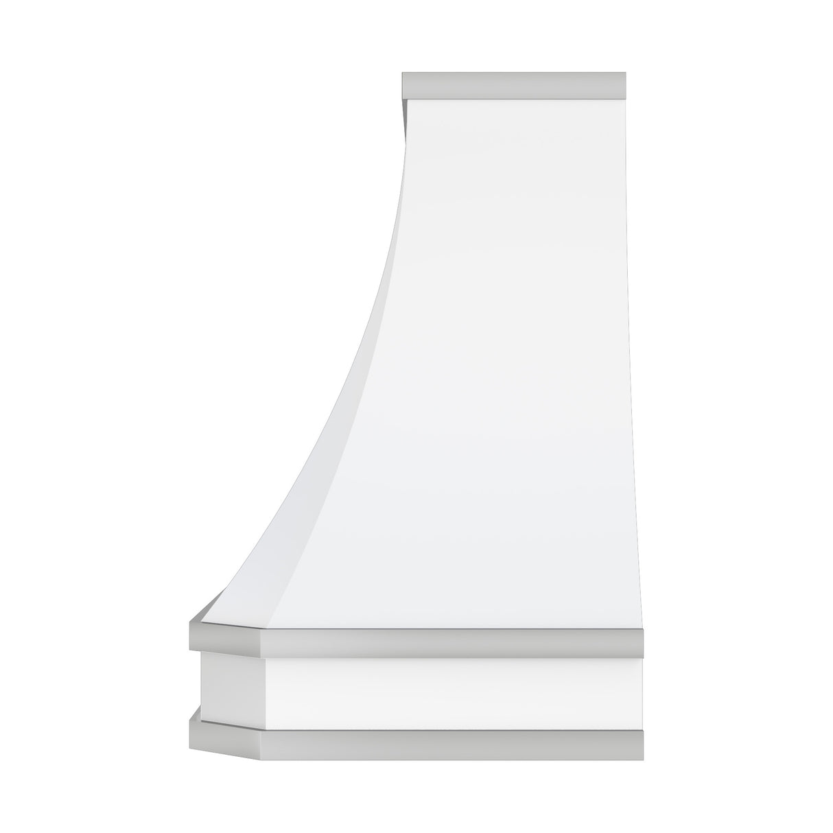 USA White Minimal Stainless Steel Exhaust Hood URHS-152