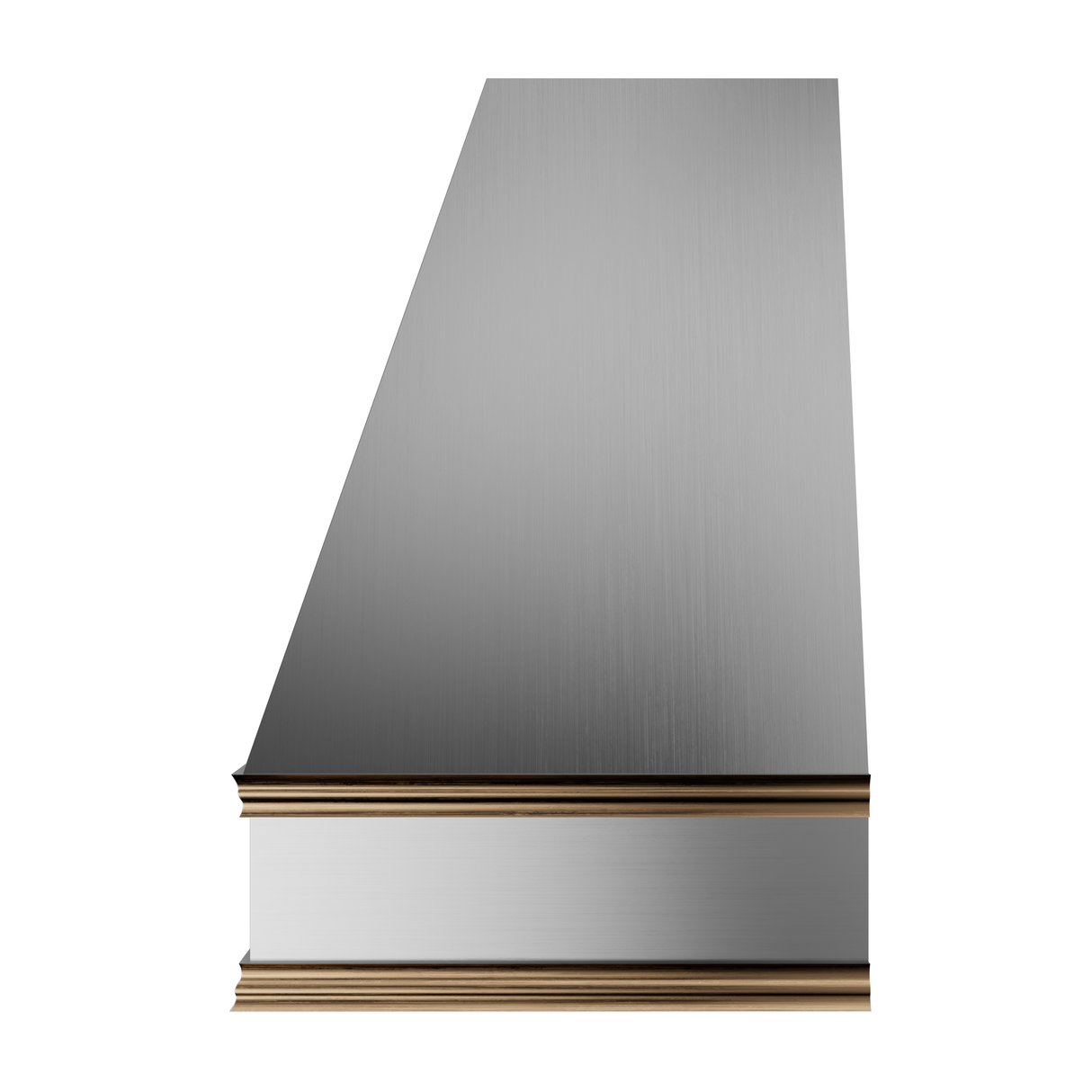 USA Custom Stainless Steel Range Hood with Curved Shape URHS-15