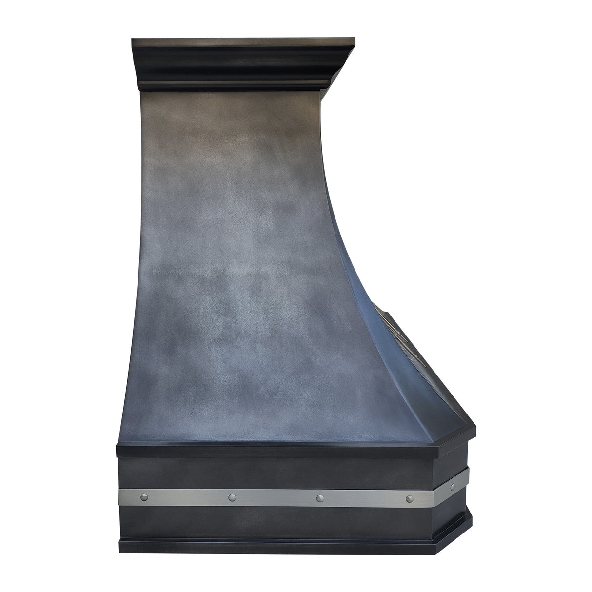 USA Custom Premium Zinc Kitchen Vent Hood URHZ-02