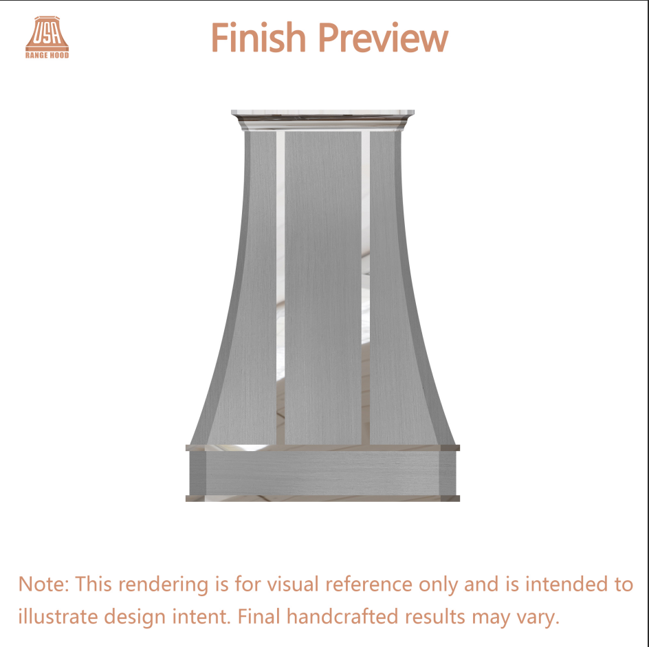 USA Custom Range Hood-URHS-06-Custom Link for Bill DeSantis
