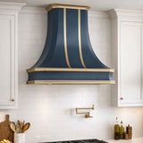 USA Designer Blue Stainless Steel Vent Hood URHS-215