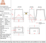 USA Custom Range Hood-URHB-27-Custom Link for Tara