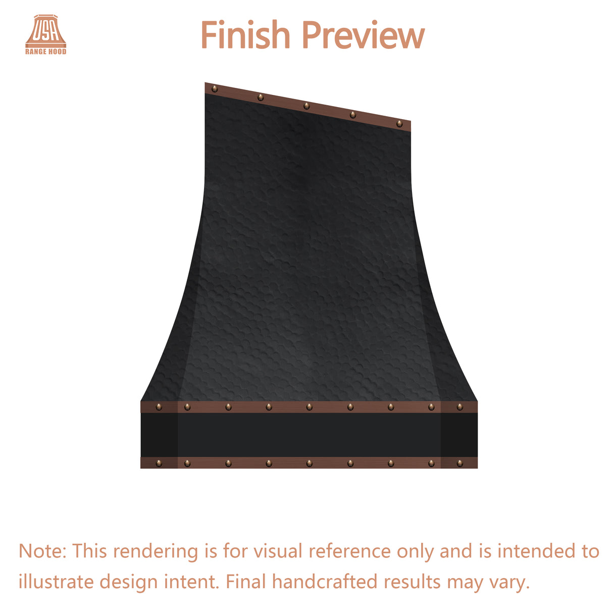 USA Custom Range Hood-URHC-67-Custom Link for Shauna