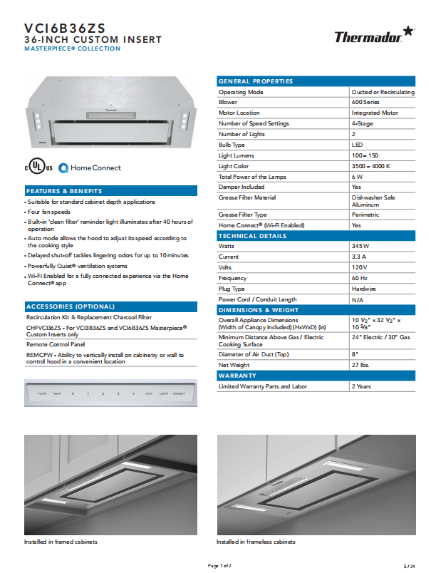 USA Custom Range Hood-URHB-26 - Custom Link for Kasey 