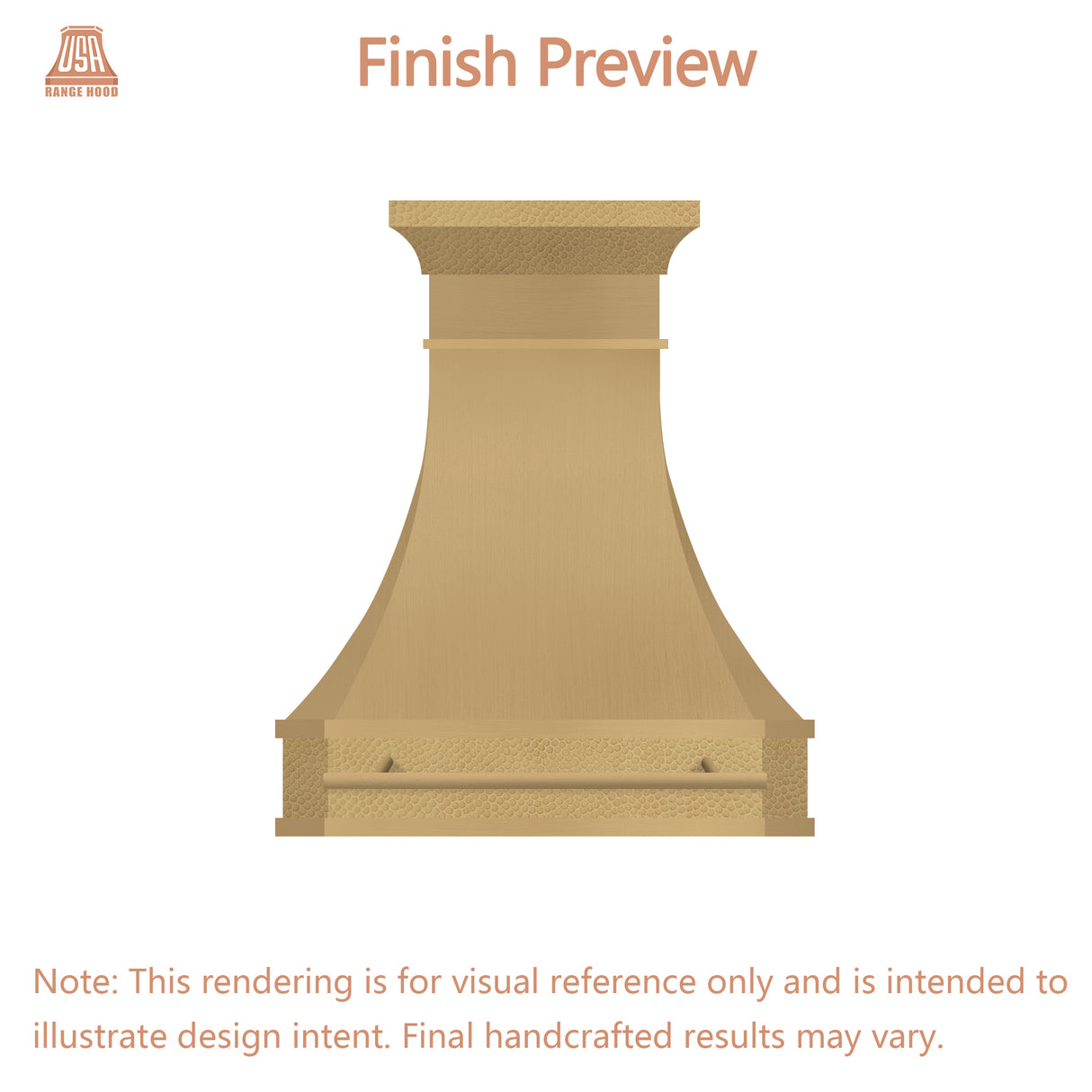 USA Custom Range Hood-URHB-22-Custom Link for Edward