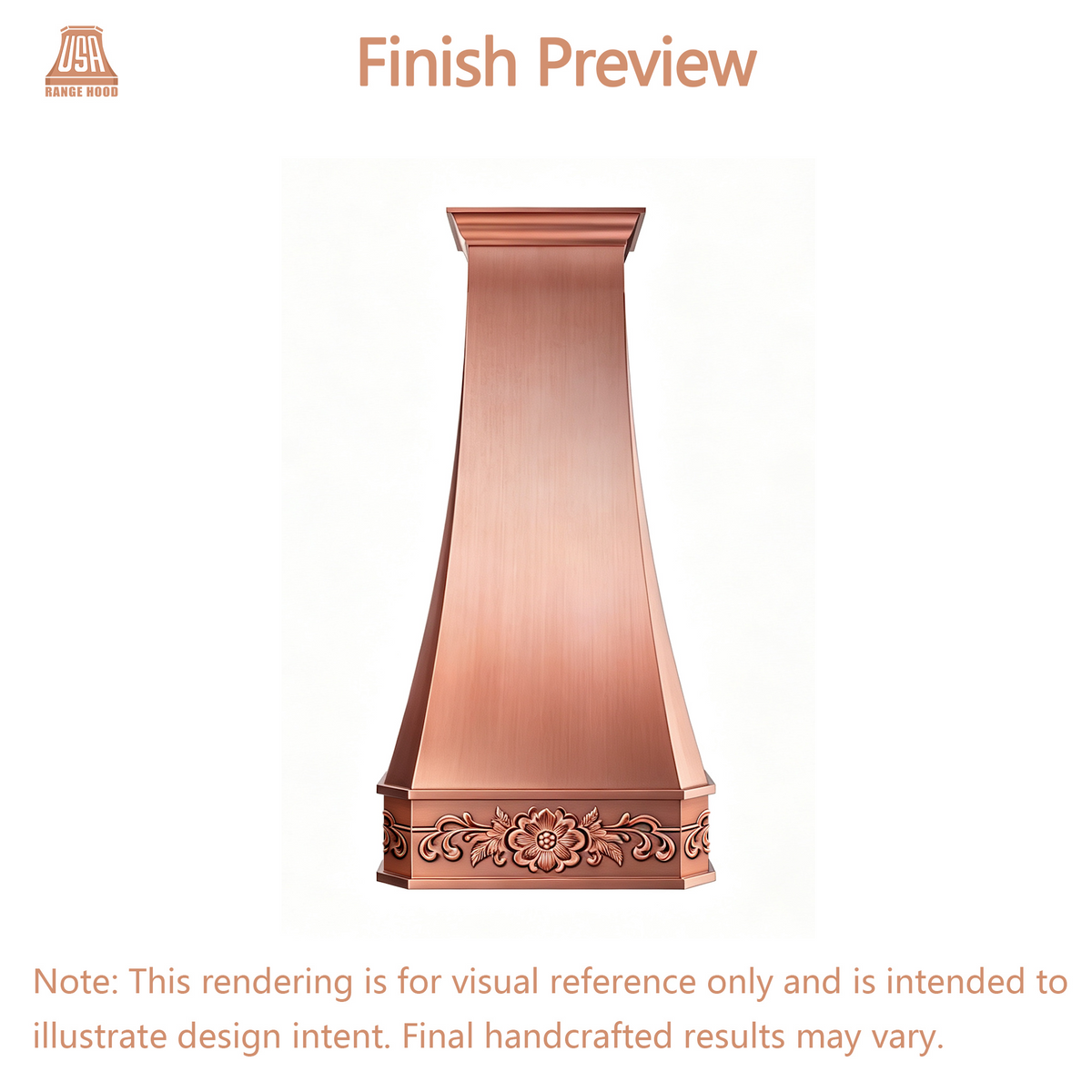 USA Custom Range Hood-URHC-54-Custom Link for David