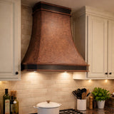USA Classic Weathered Copper Range Hood URHC-90