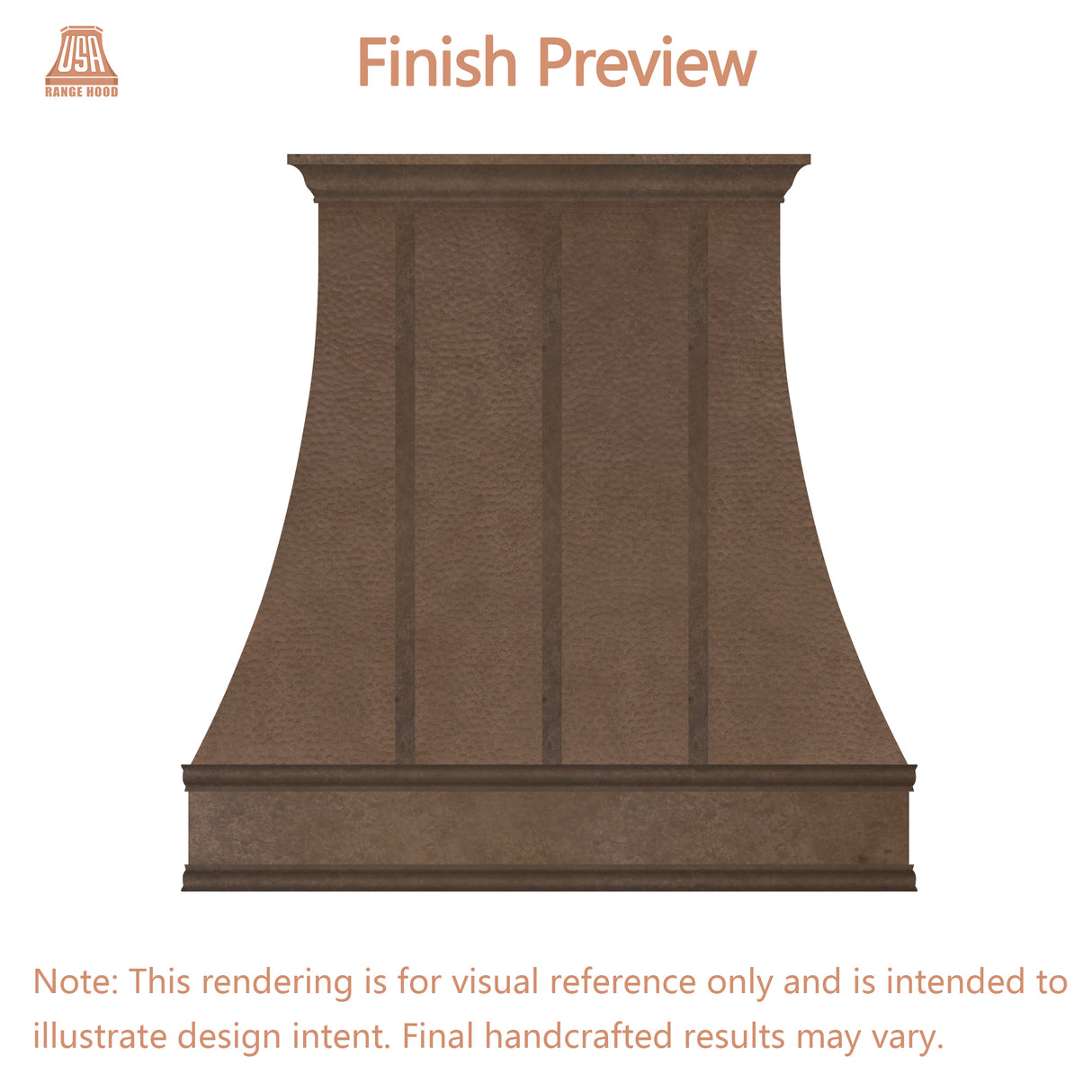 USA Custom Vent Hood-URHC-67-Custom Link for JACKIE SENGER