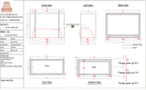 USA Custom Range Hood-URHB-24-Custom Link for Larry