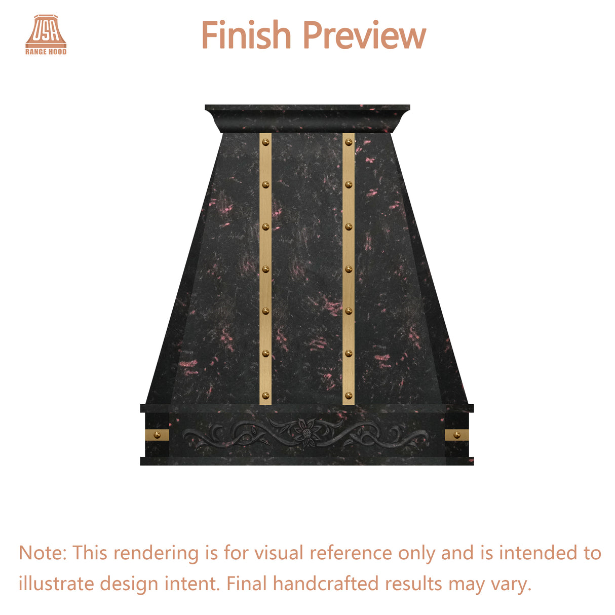 USA Custom Range Hood-URHC-19 Custom Link for Royal Pond