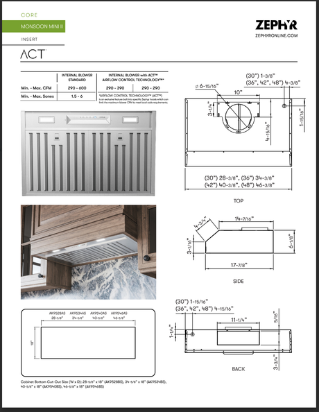 USA Custom Kitchen Range Hood URHC-22 Custom Link for Gabby