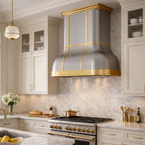 USA Artisan Barrel Stainless Steel Range Hood URHS-148