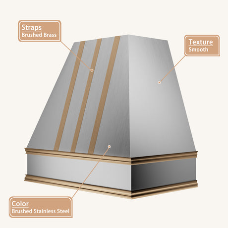 USA Custom Stainless Steel Kitchen Exhaust Hood URHS-15