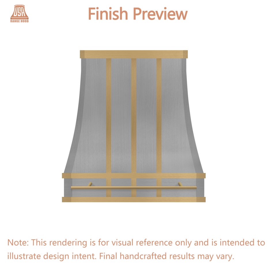 USA Custom Kitchen Hood-URHS-60-Custom Link for Brock