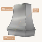 USA Florida Handmade Stainless Steel Vent Hood URHS-145