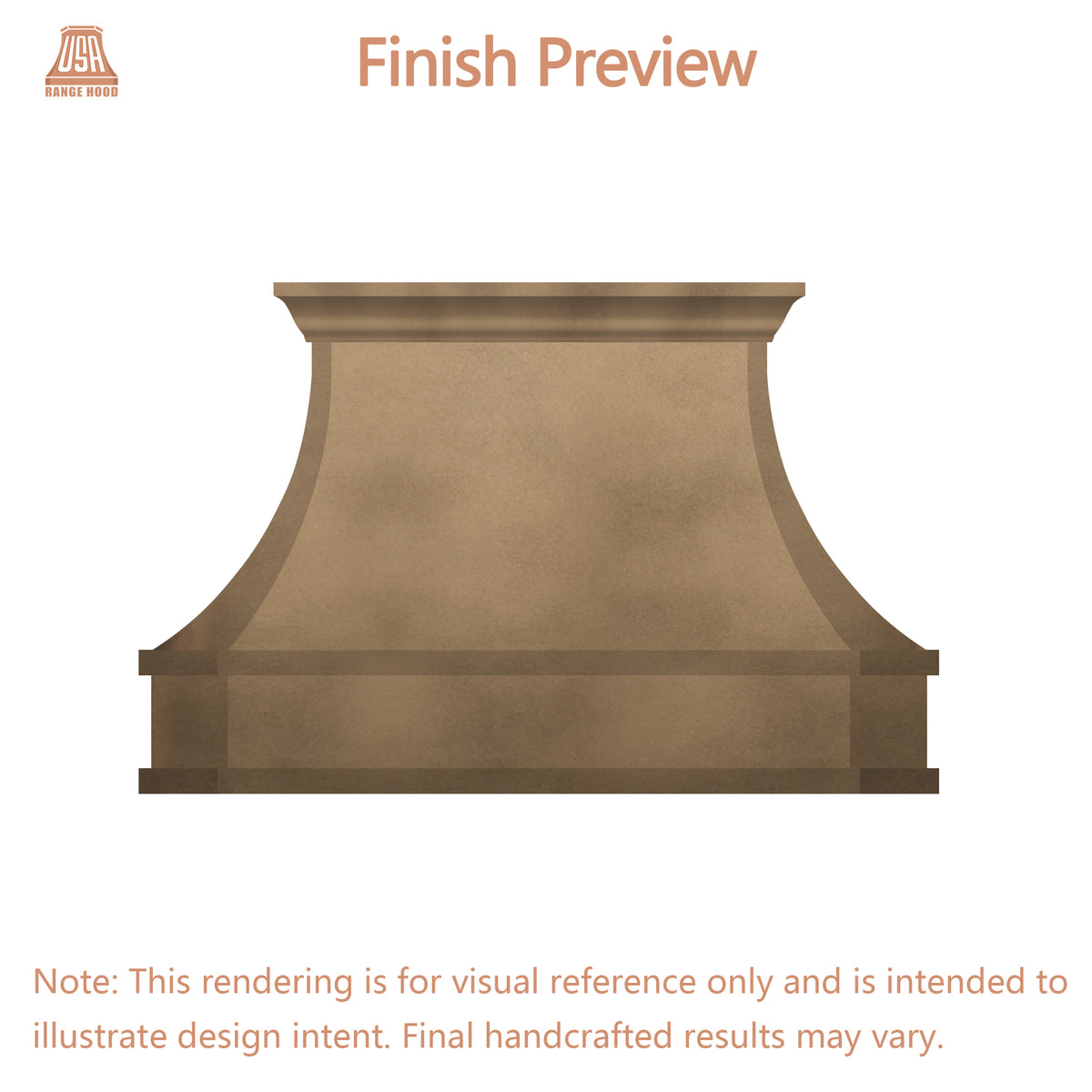 USA Custom Range Hood-URHB-28-Custom Link for Amanda