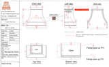 USA Custom Range Hood-URHC-37 Custom Link for Pual
