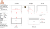 USA Custom Range Hood-URHB-68-Custom Link for Keith