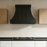 USA Black Designer Custom Stainless Steel Kitchen Hood URHS-177