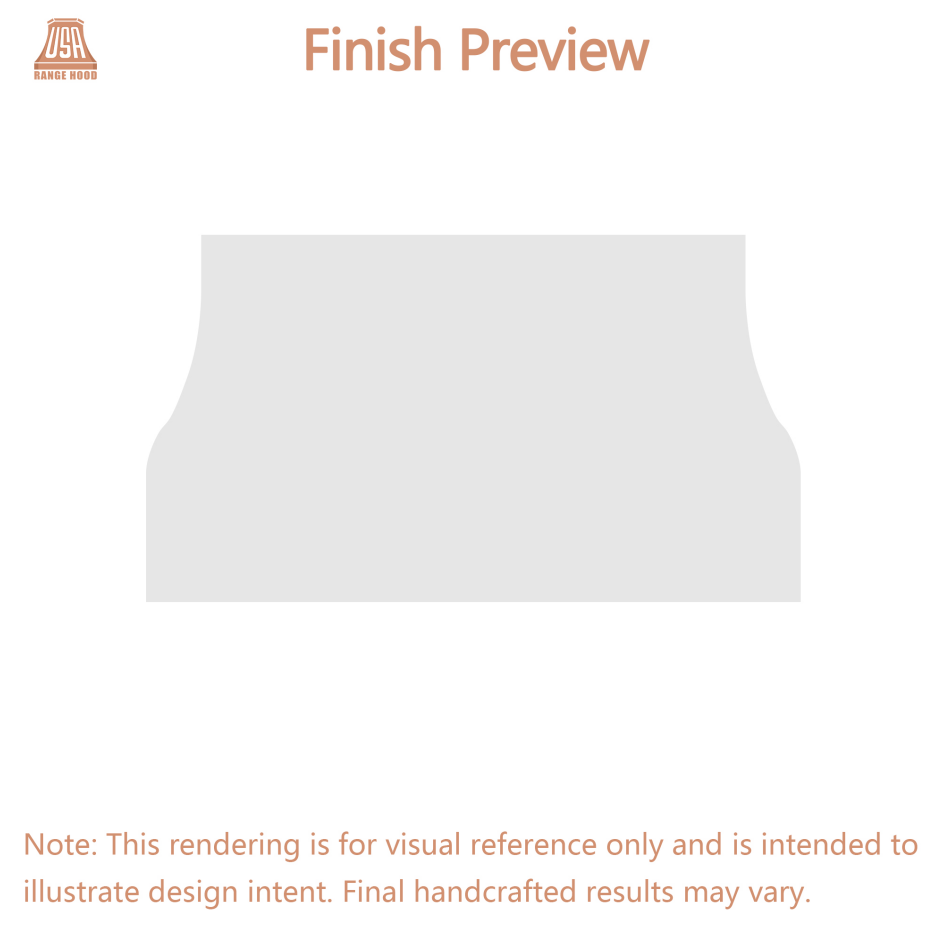 USA Custom Range Hood-URHC-614-Custom Link for Konstantina Zouki